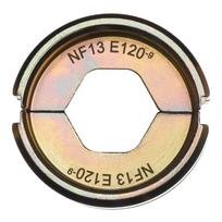 Milwaukee presavimo štampai NFE NF13 E120-9 4932479703, 59.7mm², 116.2mm², 75.5mm², 147.1mm²