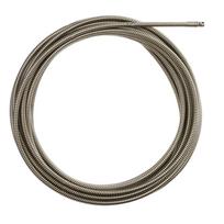 Milwaukee kanalizacijos valymo trosas 48532774, 13mm, 15.2m, 50-110mm, jungties galo kabelis, Tight Wind Inner Core