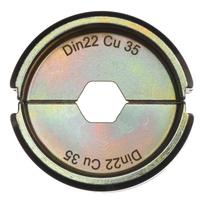 PRESES VEIDNES DIN STANDARTS, VARA, DIN22 CU 35 - 1 PC, 4932451746 MILWAUKEE