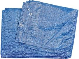 Toya Tarpaulin 85130, 10x15m, 57g/m², PP, PE, tvirtinimo skylės