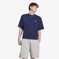 adidas Trefoil Essentials Oversized Night Indigo - Dydis M (KS7396 Marškinėliai)