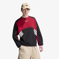 adidas Cutline Crewneck Sweatshirt Black/ Team Victory Red - Dydis XL (KR9708 Džemperiai)