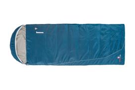 Guļammaiss 'Cotton Comfort', R403609, elpojošs, ūdensatgrūdošs, ar spilvena nodalījumu, 225x80 cm, zils