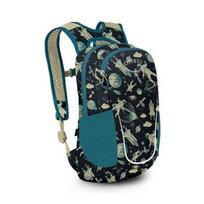 Mugursoma Daylite Jr Pack, Space Travel Print/Antique Blue, 0843820184471 Osprey