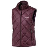 Veste W SUPERIOR Down Vest, izmērs: L, Wine Red, 4548801942113 Mont-Bell