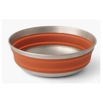 Salokāma Bļoda DETOUR Stainless Steel Collapsible Bowl M, Bombay Brown, 9327868160501 SEA TO SUMMIT