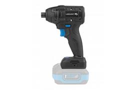 Hogert Bešepalvis smūginis atsuktuvas HT2E225-0ID, 200Nm, 18V, bešepalvis variklis, 1/4" HEX laikiklis, 0-2800 RPM, LED šviesa
