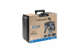 Bezoglīšu perforators ar kalšanas funkciju, 18V, SDS+, HT2E249-B24CH, HOGERT