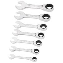 Kombinēto uzgriežņu atslēgu komplekts ar sprūdrata mehānismu, FATMAX®, 7 gab., 8-19mm, FMMT82900-0, Stanley