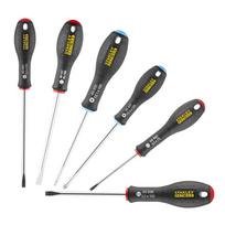 FATMAX® Skrūvgriežu komplekts 6 gab. Pozi, STANLEY, 0-65-428, paralēlie un izliektie uzgaļi