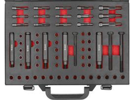 Yato Dyzelinių žvakių sriegio remonto rinkinys YT-17711, 68 vnt., M8x1.0mm, M9x1.0mm, M10x1.0mm, M10x1.25mm, M12x1.25mm