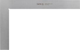 Yato YT-70756 plokščias kampainis 400x250mm, 90°, DIN 875/2, anglinis plienas #45, šlifuotas, poliruotas
