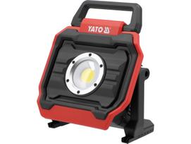 Jaudīgs prožektors 18V 6000LM, YT-829600, YATO, IPX4, divi apgaismojuma režīmi, magnēts pamatnē