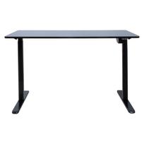Rakstāmgalds ERGO LIGHT ar 1 motoru 120x60xH72,5-117,5cm, melns 18710