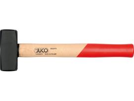 Juco Akmens plaktukas 32204, 4000g, plienas, medinis rankena, kalimas, DIN 6475