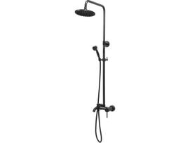 Fala Dušo kolona RETRO BLACK 2 75813, 95-130cm, 2, juoda, žalvaris, 20cm, 1.5m, 33cm, 18cm, korundas, NANO, ERGO, CLEAN
