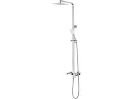 Fala Dušo kolona Steely 4 75665, 87-131 cm, 13 cm, 20 cm, 1.5 m, 2 skylės, 304 nerūdijantis plienas, pagrindinės savybės