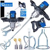 Geko elektrinis maišytuvas G80210, 1200W, 230V, 930 aps/min, M14, 2 greičiai, 2 maišytuvai, 2 m kabelis, ergonomiškas