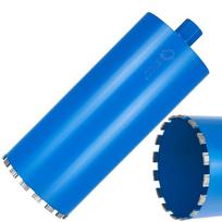 Geko Deimantinė karūninė grąžtas G65220, 182mm, 450mm, 10mm, 16 segmentų, drėgnam ir sausam gręžimui
