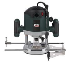 Freza 2100W, POWERPLUS, POWP6050, kintamas greitis iki 23500 min-1, pjovimo gylis 50 mm