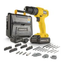Smūginis gręžtuvas - atsuktuvas 20V, POWERPLUS, POWXBOX004, 30Nm, 2 akumuliatoriai 20V 1.3Ah