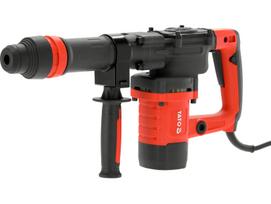 Yato kaltinis plaktukas SDS MAX YT-82134, 1500 W, 3900 min-1, 20 J, 6.6 kg, 3 m maitinimo laidas, papildoma rankena