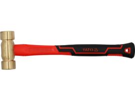 Varšsistēmas āmurs ar stikla šķiedras rokturi, YATO, YT-45294, 1000 g, 39 mm galvas diametrs