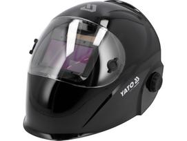 Yato Suvirinimo šalmas YT-73936, 100x53mm, 4 DIN, 9 tamsinimo lygiai, 4 lankų jutikliai, akumuliatorius