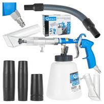 Mazgāšanas pistole ar adapteriem, GEKO, G03137, 6-9.2 bar, 1000 ml tvertne