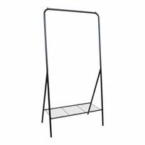 Drēbju organizators FERGAL 85x48xH169cm, melns 76484