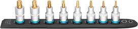 Hazet Lankstus Plastikinis Įkišamas Bėgis 992T-SR/8, 1/2 colio, 8 vnt., TORX® profilis, lengvai valomas, patvarus