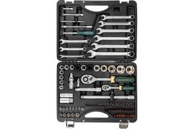 Rockforce įrankių rinkinys RF-4821-5 PREMIUM, 88 vnt., CrV, 6.31kg, 6-punktis, kombinuotas raktas, plastikinis dėklas