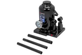 Butelio formos domkratas su manometru, Forsage, F-TH903501, 32 t, aukštis 260-420 mm