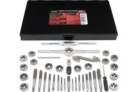 Jbc Pro Tools Sriegimo rinkinys JBC-M040-1, 40 vnt., HSS, M3-M12, metalinė dėžė