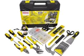 Įrankių rinkinys, WMC TOOLS, WMC-20650, 650 dalių, kompaktiška laikymo dėžė