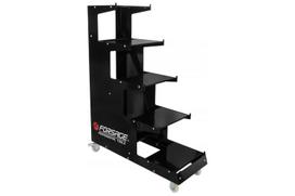 Forsage ekspozicinis stendas F-PST2320, 68kg, 5 kišenės, juodas, 1000x1350mm, metalas, vertikalus