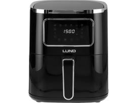 Lund GRF 67561 karšto oro gruzdintuvė, 1450W, 5L, 80-200°C, 0-60min, LCD, be aliejaus, apsauga nuo perkaitimo