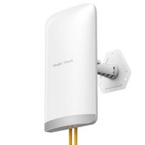 Ruijie RG-EST350 V2 | 5GHz Dviejų Srautų Wi-Fi 5 (802.11ac) Belaidis Tiltas — 15 dBi Antena, IP54 Apsauga, 5 km Atstumas, Baltas Dizainas
