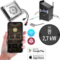 Elektrinis modulių komplektas sodo rūkykloms ir BBQ rūkymui 2700W Wi-Fi valdiklis temperatūros valdymas 230V dragON 330365 Browin