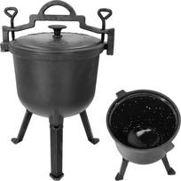 Ketaus medžiotojo katilas su emaliuotu vidumi, 8 L BROWIN 330516, 32 cm, 40 cm, 12.0 kg