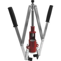 Double / Twin lever corker BROWIN 507008, metalas, 13.3 cm x 4.5 cm x 35 cm, 1.15 kg, skersmuo 24.0 mm