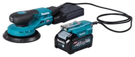 Makita Ekscentrinė šlifuoklė BO004CGZ, 40V, 150mm, 6000-10000 min⁻¹, 3mm, XPT, AWS, bešepetėlio variklis