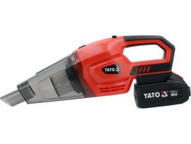 Yato dulkių siurblys YT-85682, 150 W, 9 kPa, 18 V d.c., 4000 mAh, HEPA filtras, be maišelio, 2h įkrovimo laikas