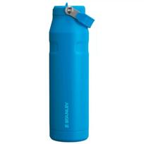 Termoso butelis su šiaudeliu Stanley The IceFlow Bottle Flip Straw 2.0 2812111079 1.06L mėlynas