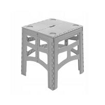Sulankstomas lauko stalas M Keeeper 0610656130 46,5x44,5x55cm pilkas keliamoji galia 80kg
