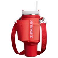 Termo puodelio su šiaudeliu dėklas „The All-Day Quencher Carry-All“ 1,18 l, koralų raudonumo-oranžinis Stanley® 2813090016
