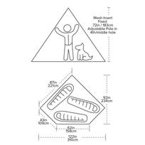 Vidaus palapinė GOLD CAMP 3 Mesh Inner, Big Agnes, 0841487143879, 1.02kg, 183cm, Nailono tinklelis, Komplekte nėra Gold Camp 3 palapinės ir atraminio stulpo