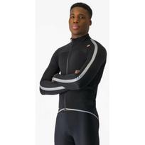 Dviračių striukė ULTRA RAIN Cape, CASTELLI, 8056006234354, 168g, 4°-18°C, XL, BLACK SILVER REFLEX