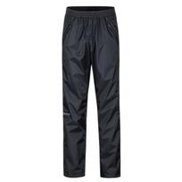 Marmot lietaus kelnės PreCip Eco Full Zip Pant Short 0889169478604, XXL, juodos, NanoPro Eco 100% perdirbtas nailonas ripstop