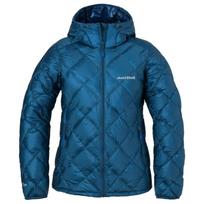Jaka W SUPERIOR DOWN Parka, Mont-Bell, 4548801941802, XL, BLUE_GREEN, 800 Fill Power, 208 g
